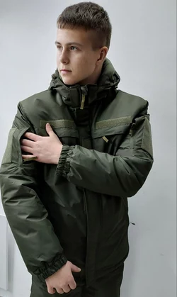 Куртка зимова ЗСУ(олива) вітро-водостійка